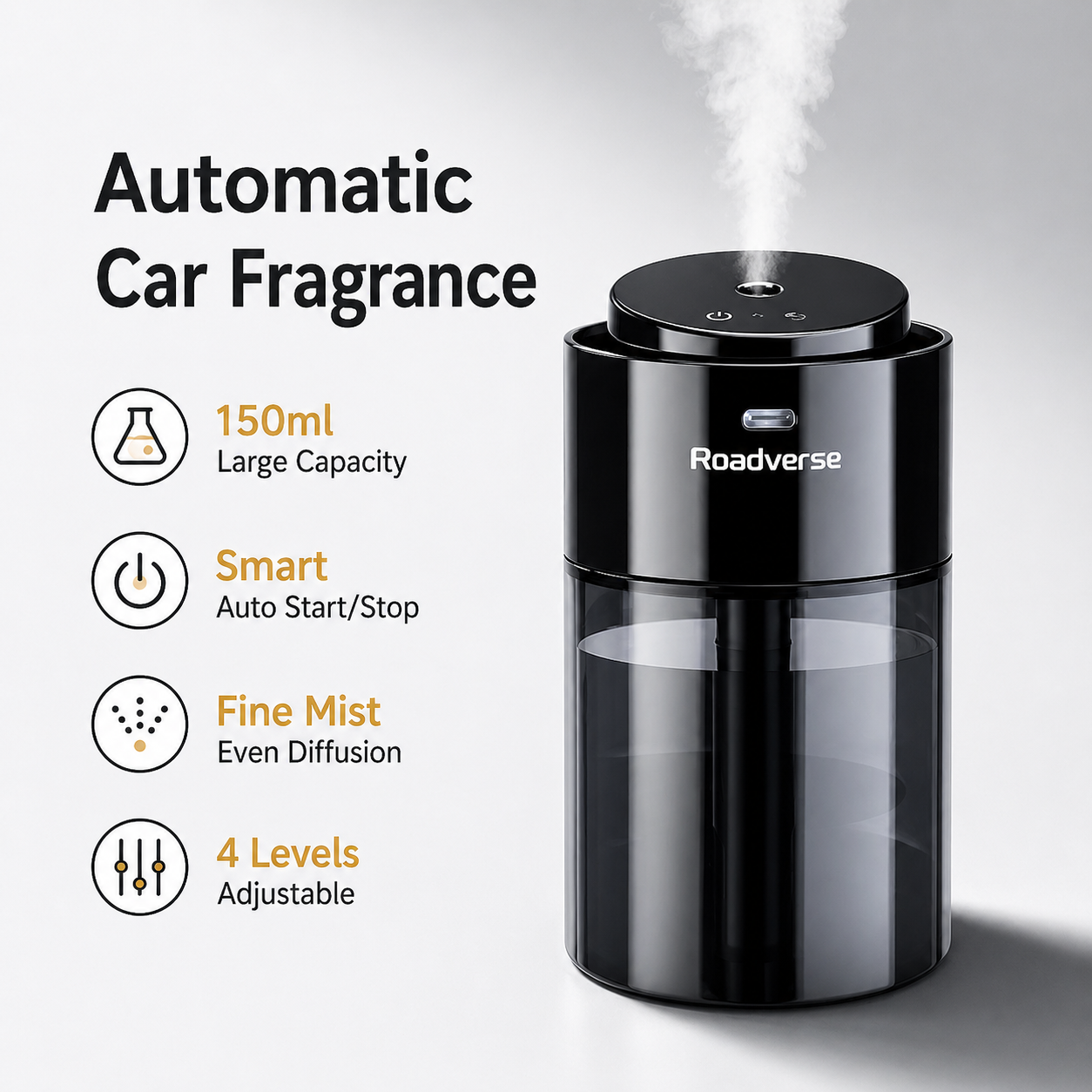 Home Fragrance Janzen - Умный автомобильный освежитель воздуха, очиститель, увлажнитель,