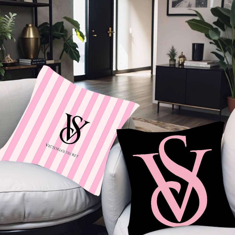 Home Fragrance Victoria Secret - Розовая декоративная наволочка для подушки, чехол