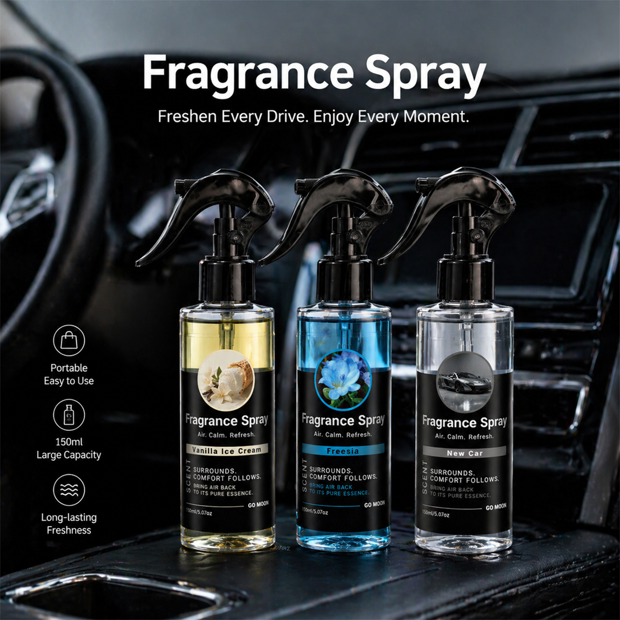 Home Fragrance Janzen - Ароматизатор для автомобиля с запахом цветов