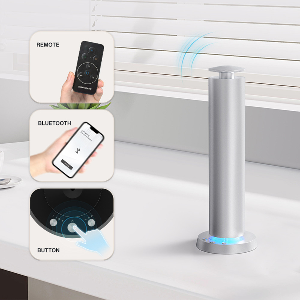 Home Fragrance Rituals - Аромадиффузор для дома с Bluetooth, металлический,