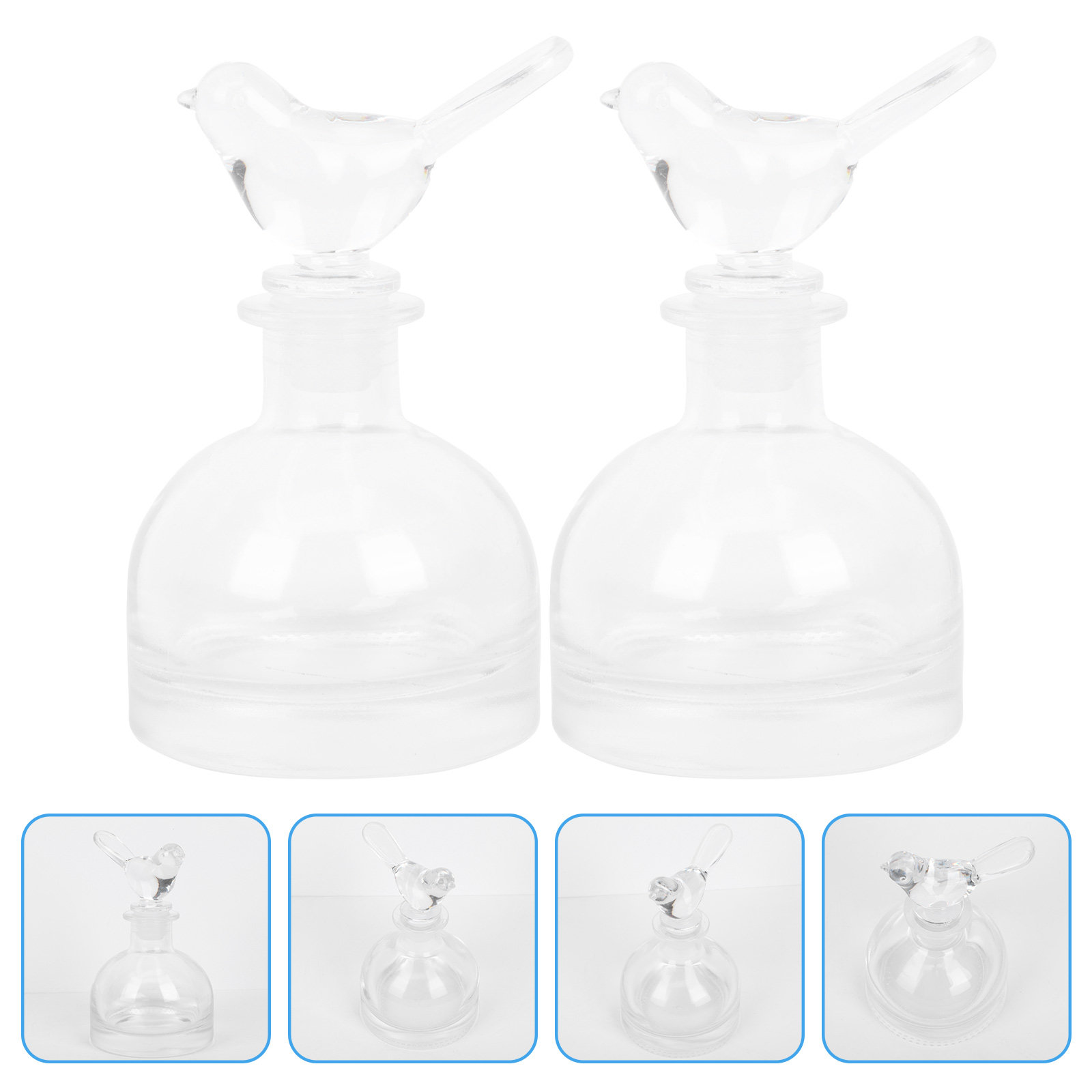 2 шт. стеклянные флаконы для д – обзор и цена Fragrance Home Decor