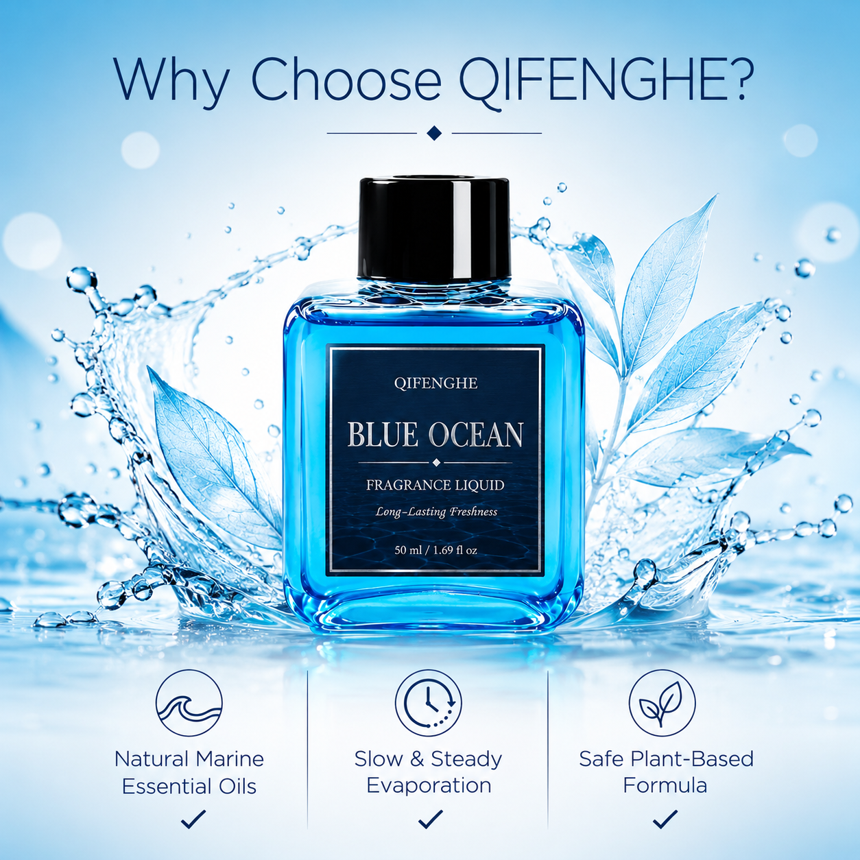 Ароматизатор Blue Ocean 50 мл, – обзор и цена Home Fragrance That Lasts Long