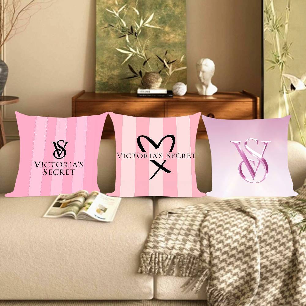 Розовая декоративная наволочка – обзор и цена Home Fragrance Victoria Secret