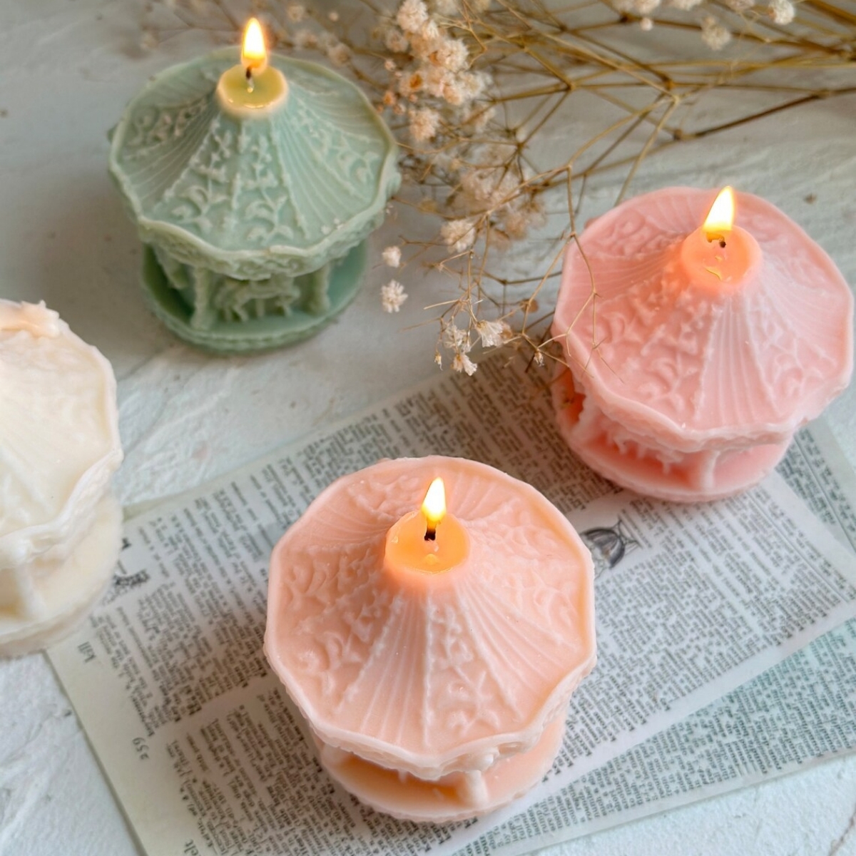 3D карусельная свеча, силиконо – обзор и цена Home Fragrance Rituals